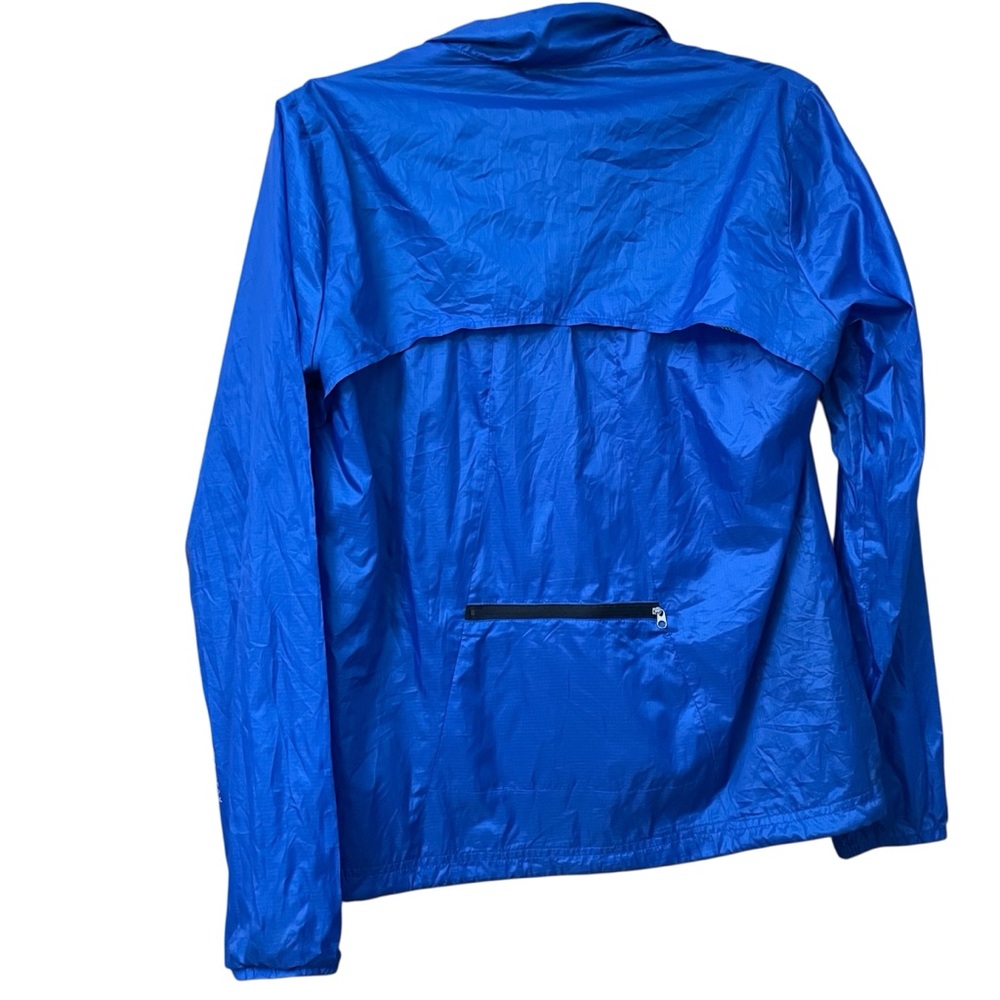 Packable Blue Women's Wind Jacket - image 2